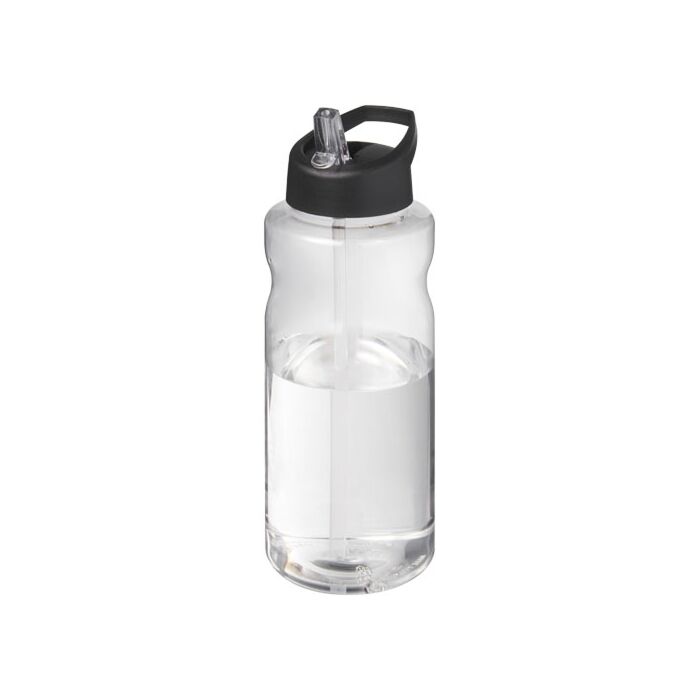H2O Active® Big Base bidon z dzióbkiem o pojemności 1 litra-Biały