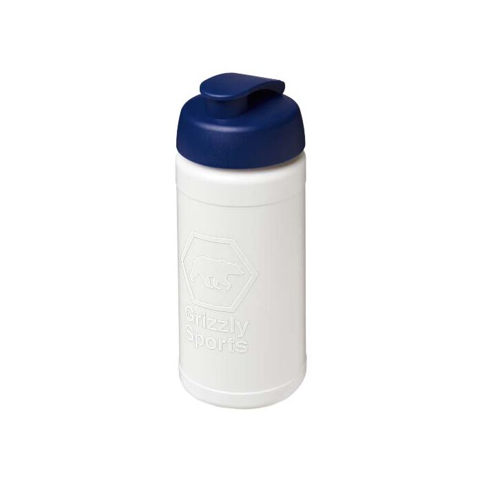 Baseline bidon o pojemności 500 ml z wieczkiem zaciskowym-Biały