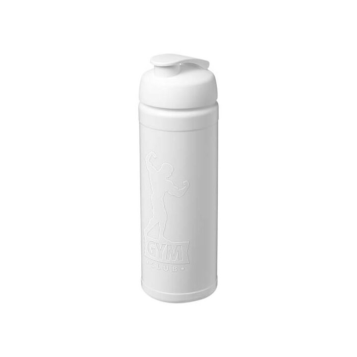Baseline Rise bidon o pojemności 750 ml z wieczkiem zaciskowym-Biały