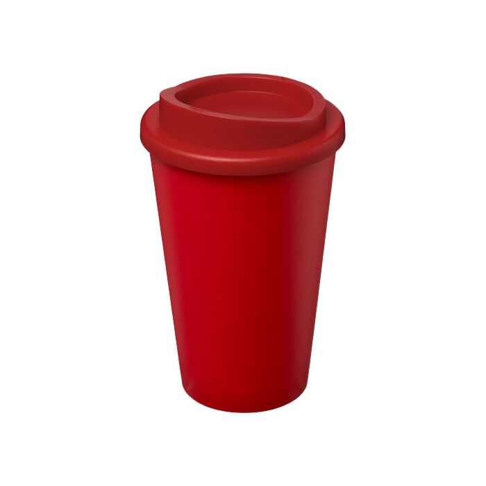 Kubek Americano Eco z recyklingu o pojemności 350 ml-czarny
