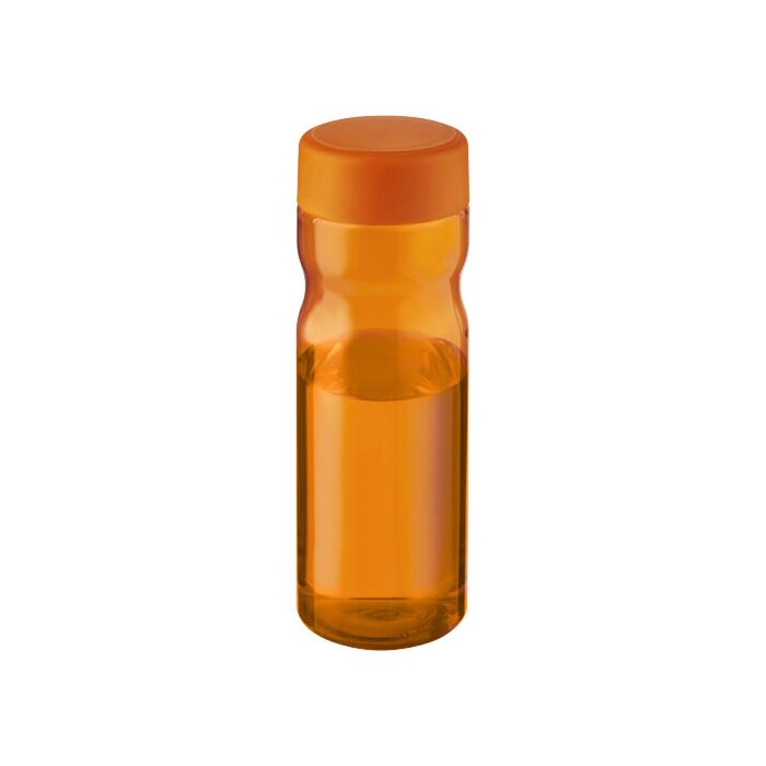H2O Active® Base 650 ml screw cap water bottle-Biały