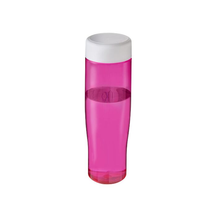H2O Active® Tempo 700 ml screw cap water bottle-Biały