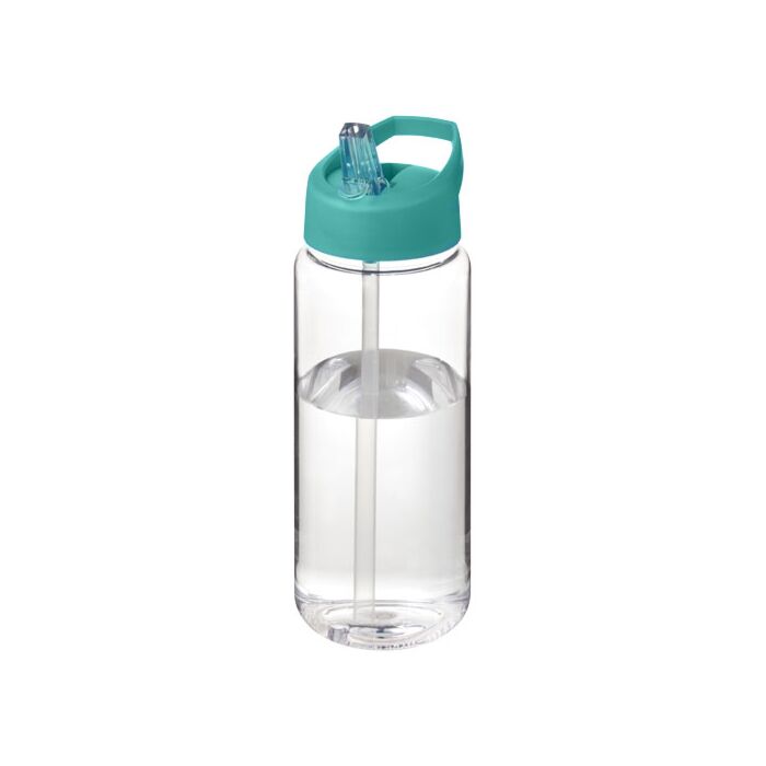 Bidon H2O Active® Octave Tritan™ o pojemności 600 ml z dzióbkiem-Szary
