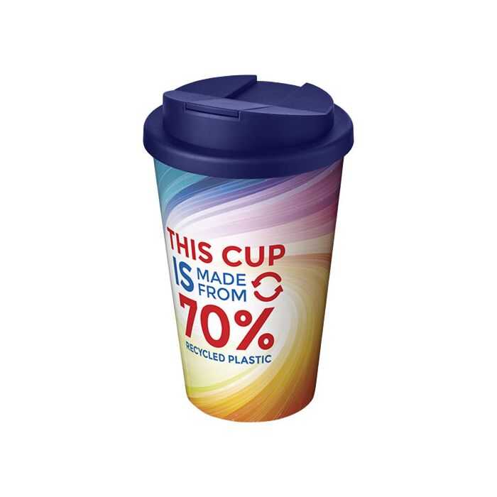 Brite-Americano® Eco szczelny kubek izolowany o pojemności 350 ml-Biały