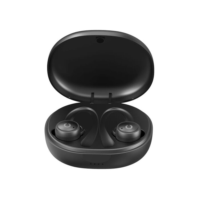 Sportowe słuchawki douszne Prixton TWS160S Bluetooth® 5.0-czarny