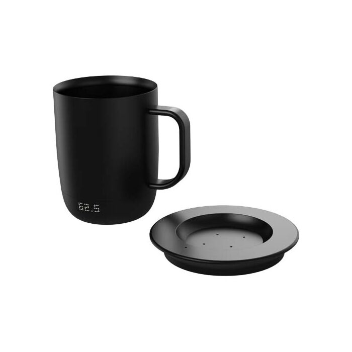Prixton Tempo inteligentny kubek o pojemności 300 ml-Czarny