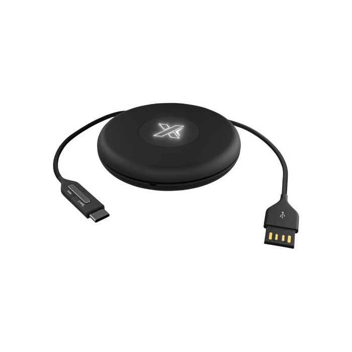 Podróżny podświetlany kabel SCX.design C18-Czarny