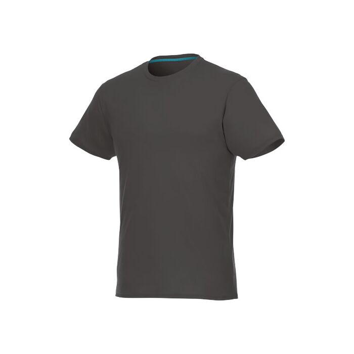 Męski t-shirt Jade z recyklingu-Burzowy szary