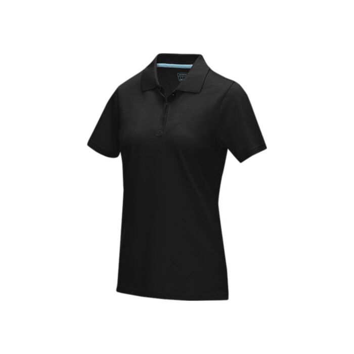 Damska organiczna koszulka polo Graphite z certyfikatem GOTS-Biały