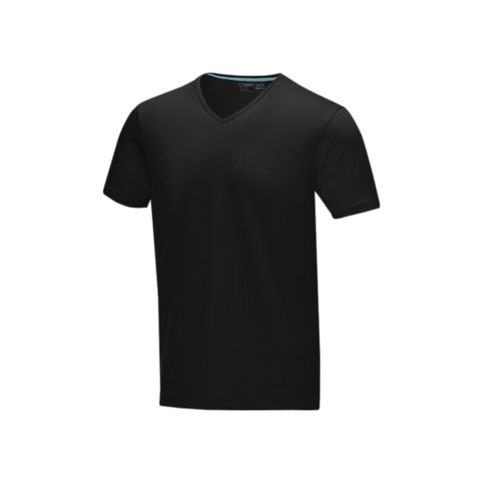 Męski T-shirt organiczny Kawartha z krótkim rękawem-Biały