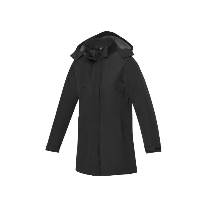 Hardy ocieplana parka damska-niebieski
