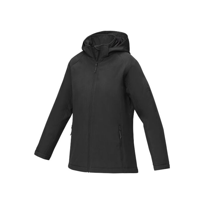 Notus damska ocieplana kurtka softshell-Czerwony