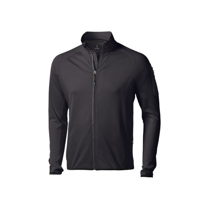 Męska kurtka polarowa Mani power fleece-Biały