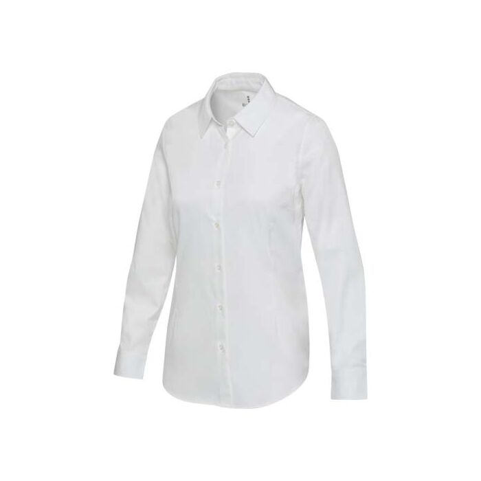 Citrine koszula damska z bawełny Twill-Biały