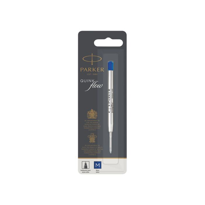 Parker Quinkflow ballpoint pen refill-Srebrny