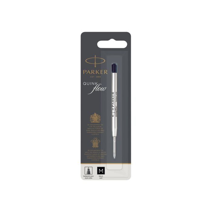 Parker Quinkflow ballpoint pen refill-Srebrny