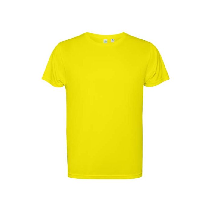 Estoril short sleeve kids t-shirt-Fluor Yellow Estoril short sleeve kids t-shirt-Fluor Yellow