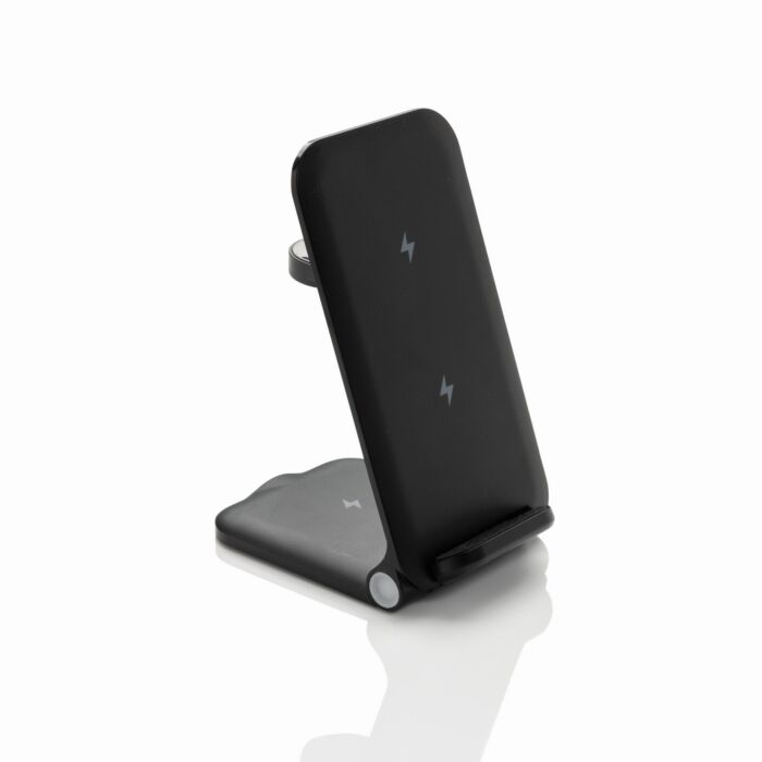 Ładowarka bezprzewodowa 3 w 1, 15W Powerpal Ładowarka bezprzewodowa 3 w 1, 15W Powerpal