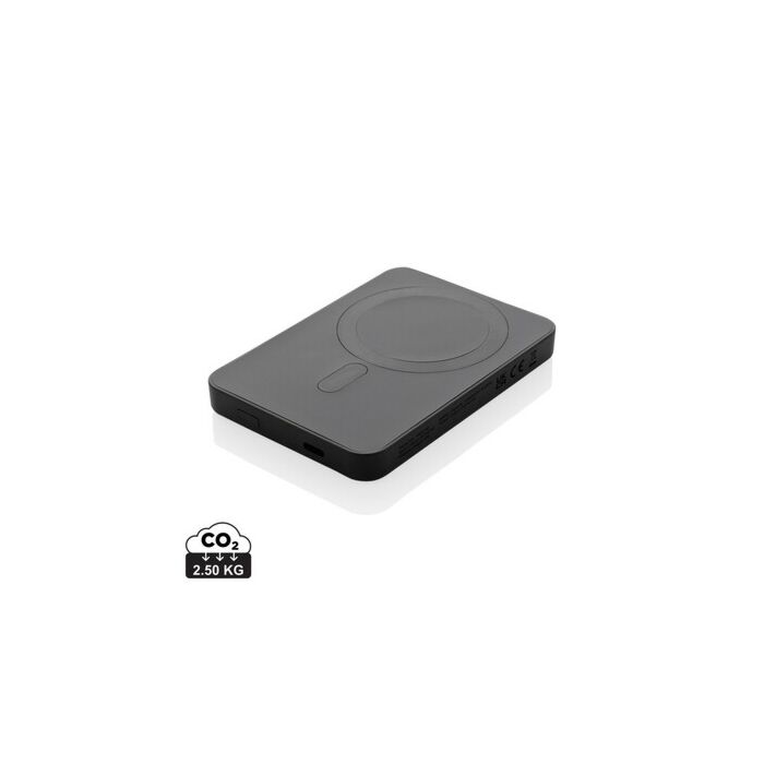 Magnetyczny bezprzewodowy power bank 5000 mAh Magnetix Magnetyczny bezprzewodowy power bank 5000 mAh Magnetix