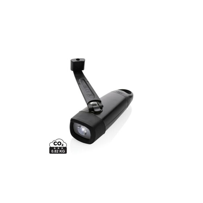 Latarka na dynamo Lightwave, ładowana przez USB, RABS Latarka na dynamo Lightwave, ładowana przez USB, RABS