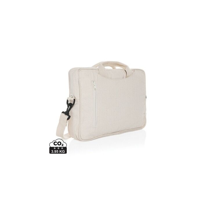 Torba na laptopa 15,4" AWARE™ Laluka, bawełna z recyklingu Torba na laptopa 15,4" AWARE™ Laluka, bawełna z recyklingu