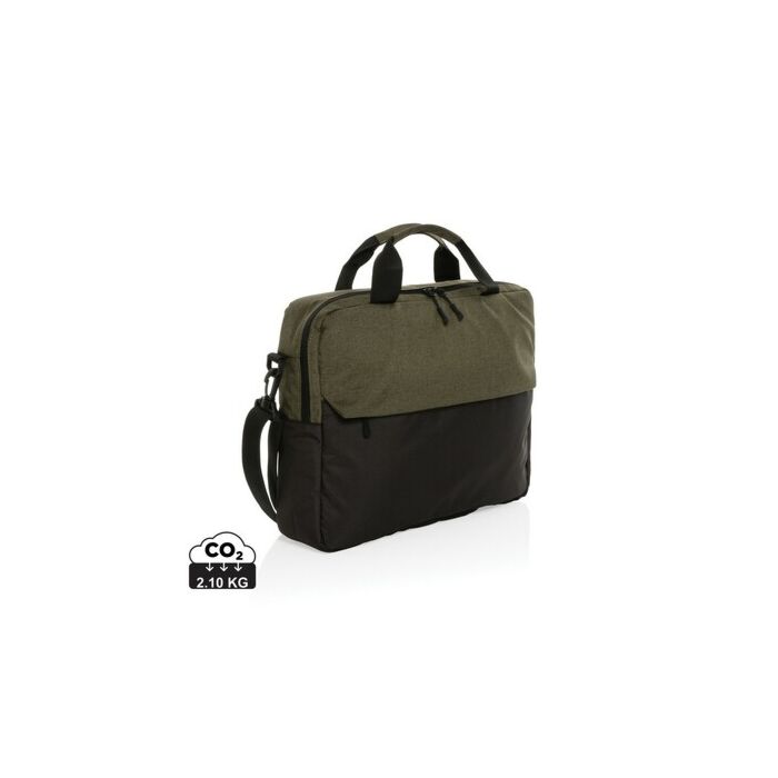 Torba na laptopa 15,6" AWARE™ Kazu, poliester z recyklingu Torba na laptopa 15,6" AWARE™ Kazu, poliester z recyklingu