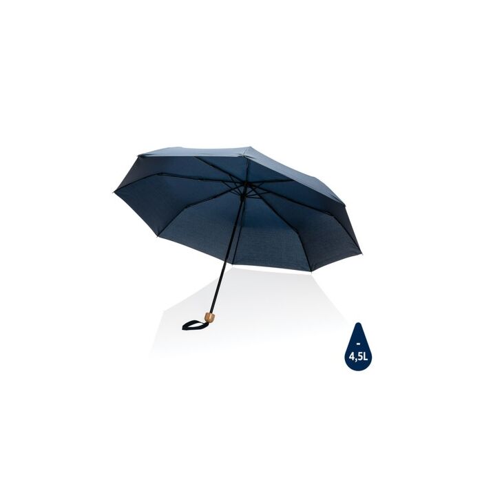 Mały bambusowy parasol 20.5" Impact AWARE™ rPET