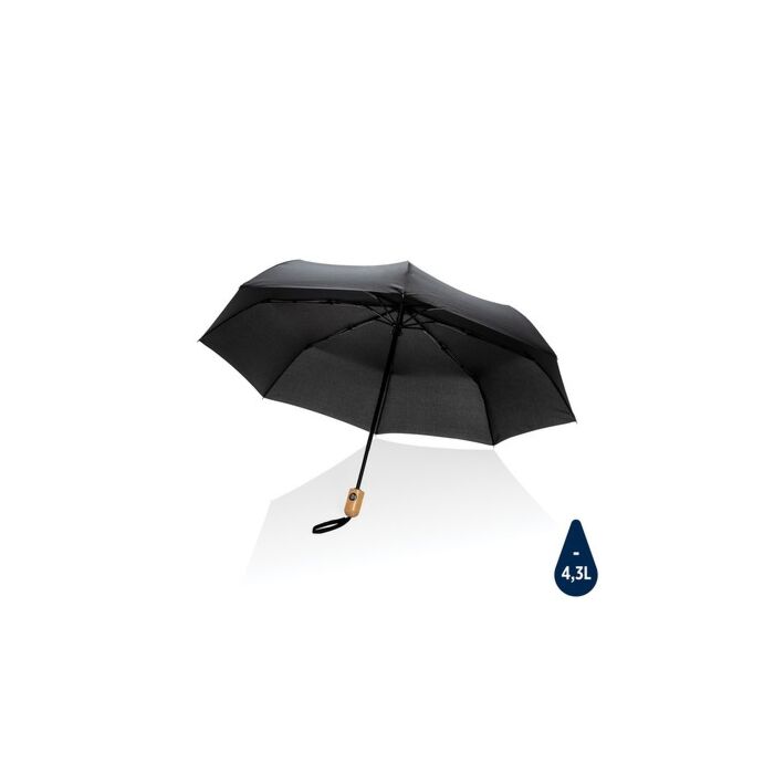 Bambusowy parasol automatyczny 21" Impact AWARE™ rPET