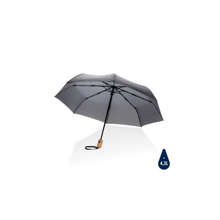 Bambusowy parasol automatyczny 21" Impact AWARE™ rPET