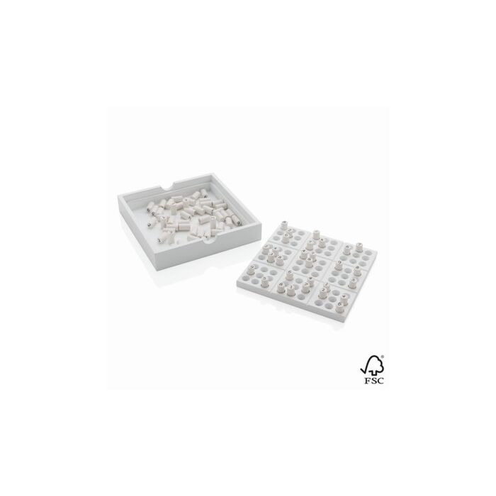 Drewniana gra Sudoku