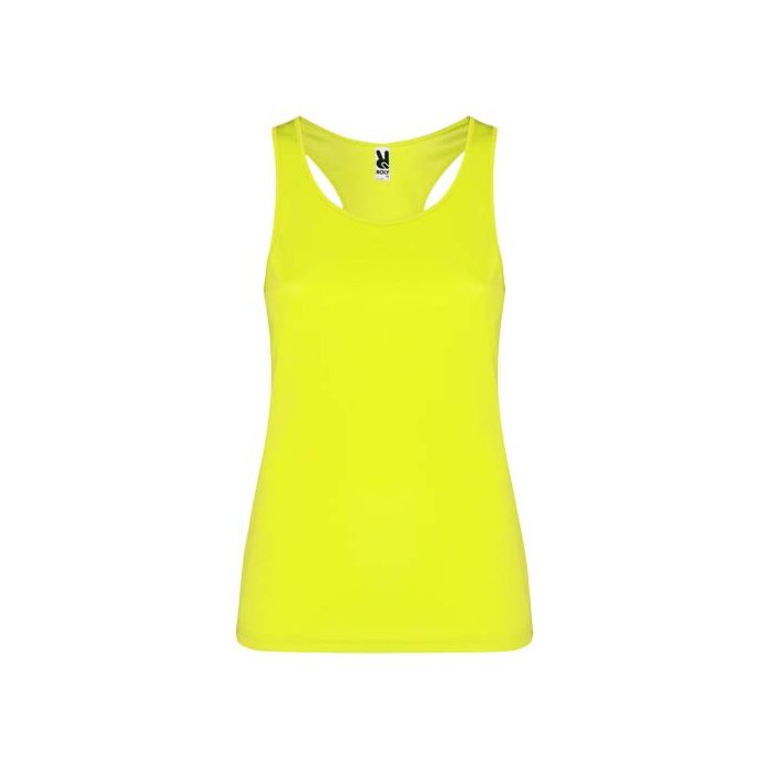 Shura damski podkoszulek sportowy-Fluor Yellow
