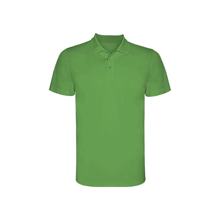 Monzha sportowa koszulka męska polo z krótkim rękawem-Fluor Yellow