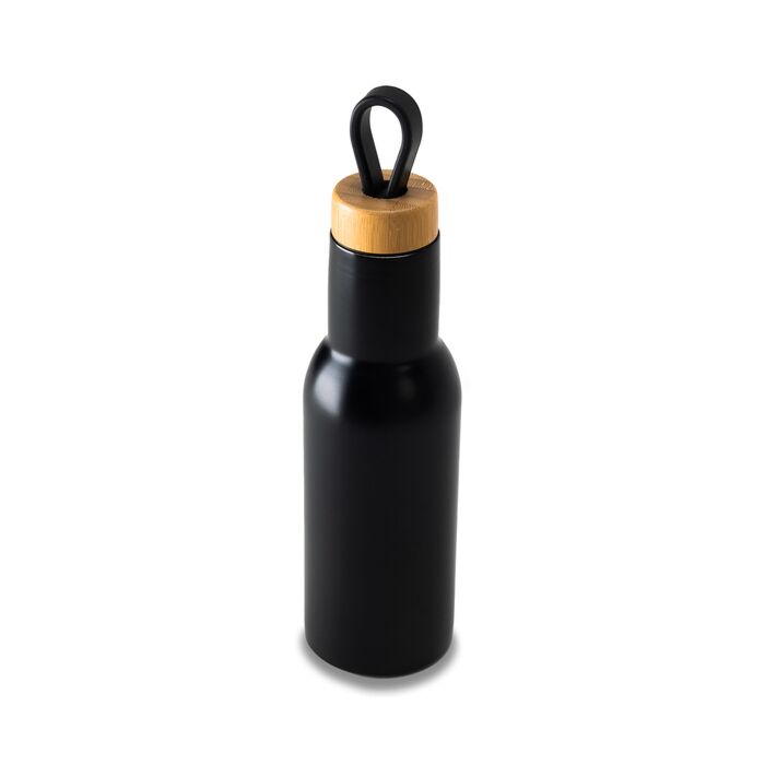 Butelka próżniowa 400ml Lome, czarny