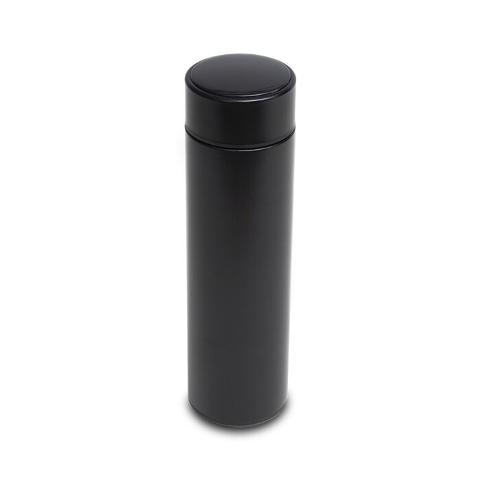 Kubek próżniowy z termometrem Falco 420ml, czarny