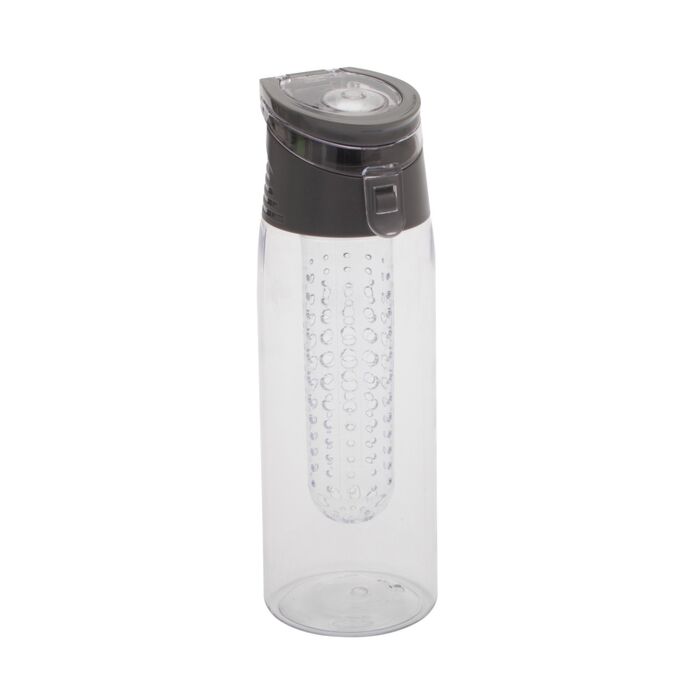 Bidon Frutello 700 ml, niebieski-transparentny