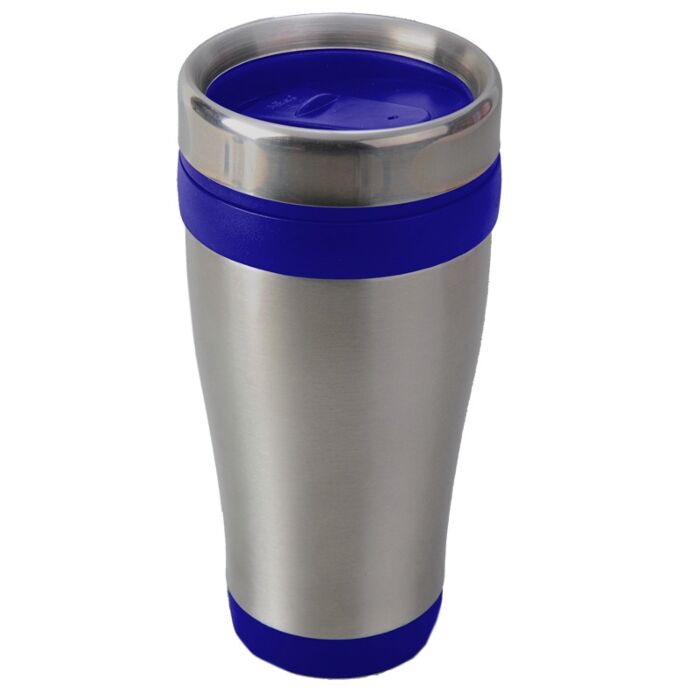 Kubek izotermiczny Boden 430 ml, czarny-srebrny - druga jakość