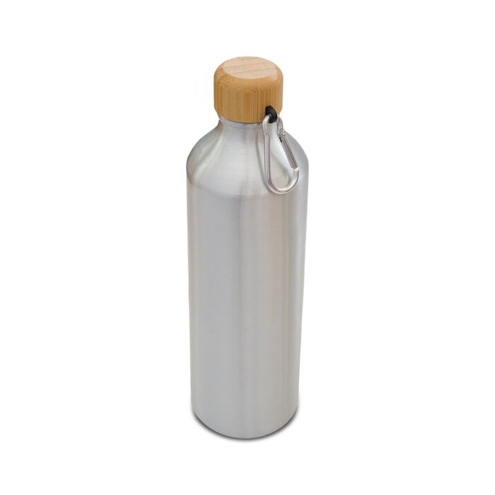 Butelka aluminiowa Luqa 800ml, srebrny