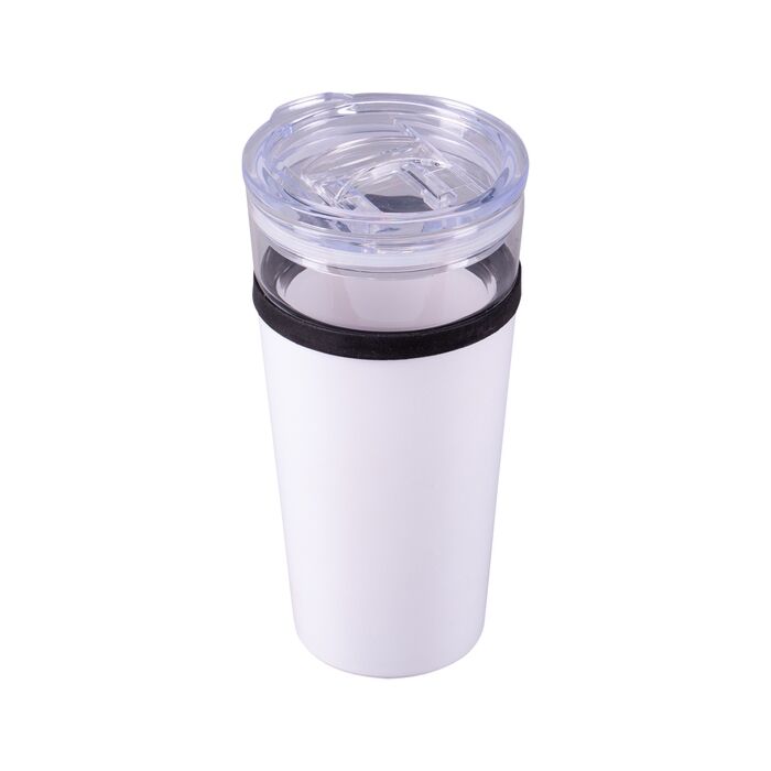 Kubek szklany Alpena 400 ml, biały