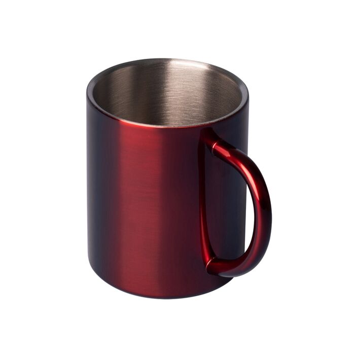 Kubek stalowy Stalwart 240 ml, czarny