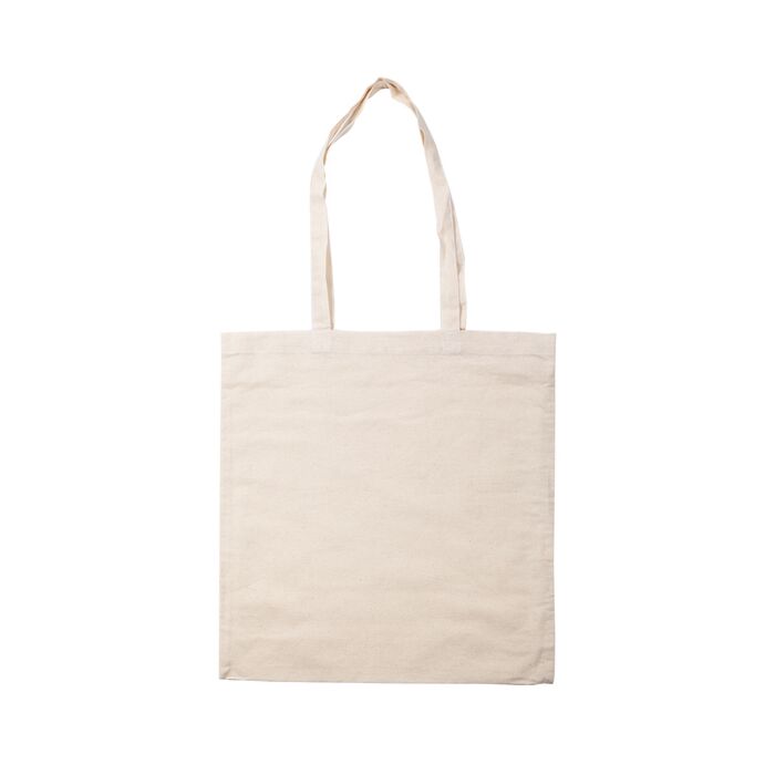 Torba bawełniana 140 g-m2 - długie uszy, beżowy