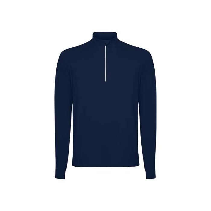Estambul męska bluza z długim rękawem i zamkiem błyskawicznym na połowie długości-Navy Blue Estambul męska bluza z długim rękawem i zamkiem błyskawicznym na połowie długości-Navy Blue