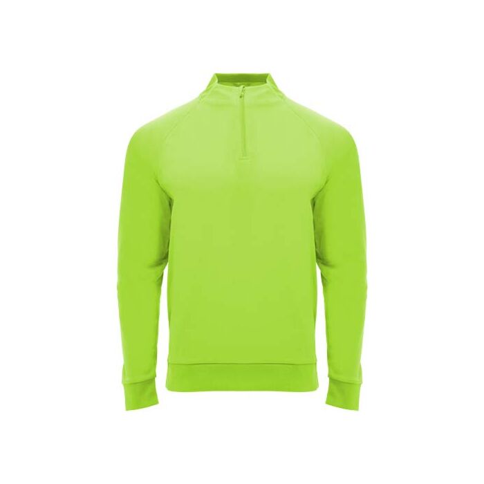 Epiro bluza unisex z długim rękawem i zamkiem błyskawicznym 1-4-Fluor Green Epiro bluza unisex z długim rękawem i zamkiem błyskawicznym 1-4-Fluor Green