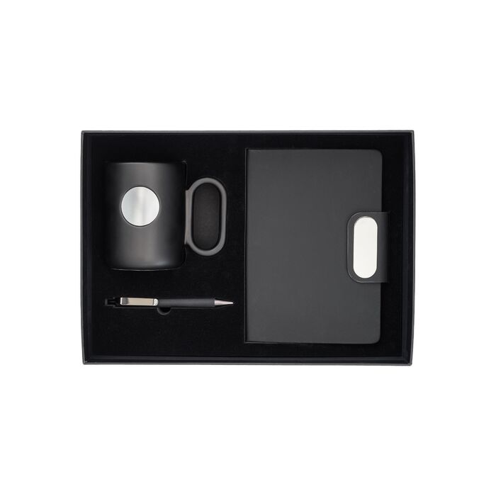 Zestaw upominkowy Bedford, czarny