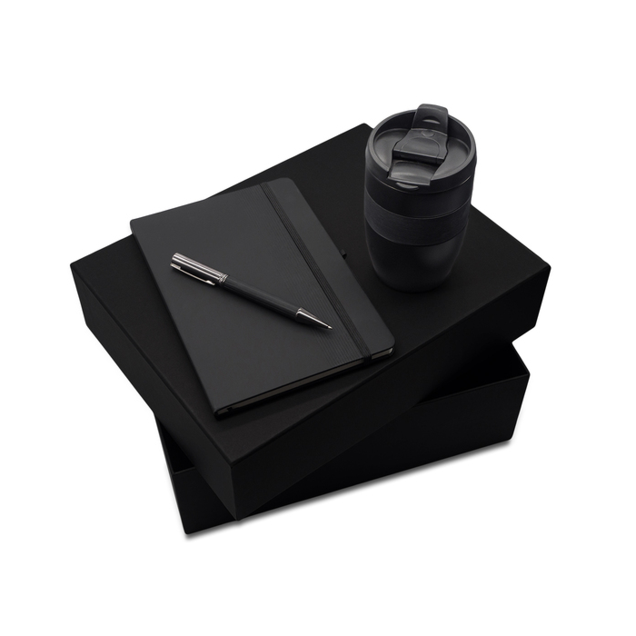 Zestaw upominkowy Dallas, czarny