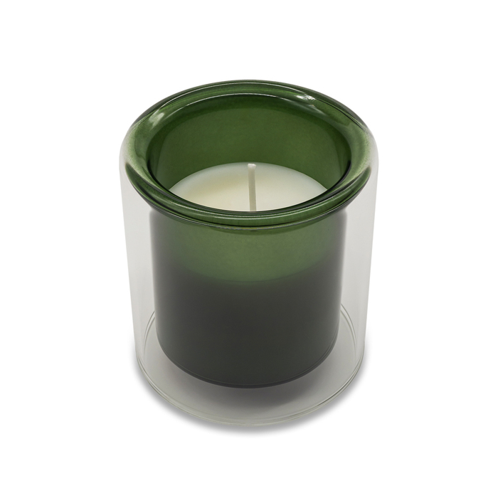 Świeca zapachowa w szkle Glasen, ciemny zielony