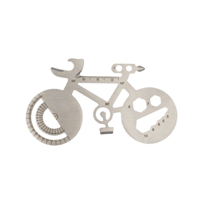 Narzędzie wielofunkcyjne Cyclist, srebrny