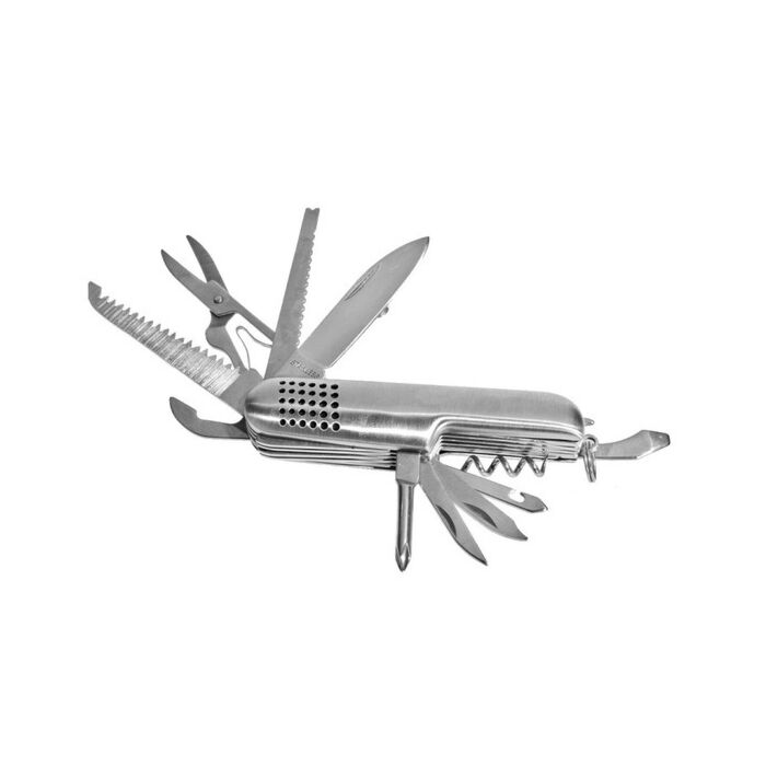 Scyzoryk 13-funkcyjny Singen, srebrny