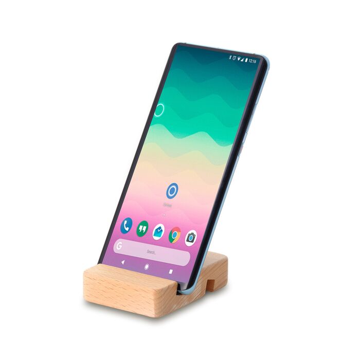 Podstawka pod telefon - tablet, beżowy