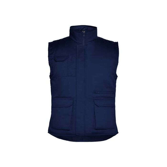 Almanzor uniwersalna kamizelka robocza z wysokim kołnierzem-Granatowy