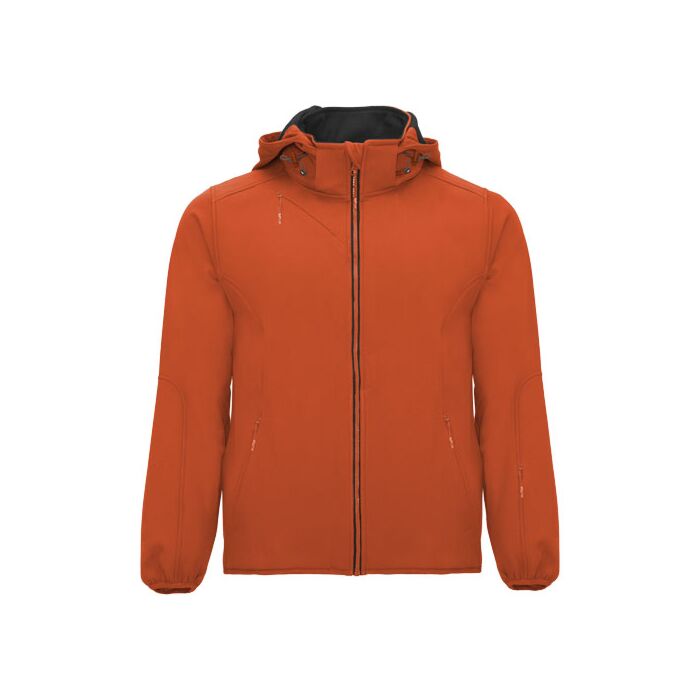 Siberia kurtka unisex typu softshell-Vermillon Orange